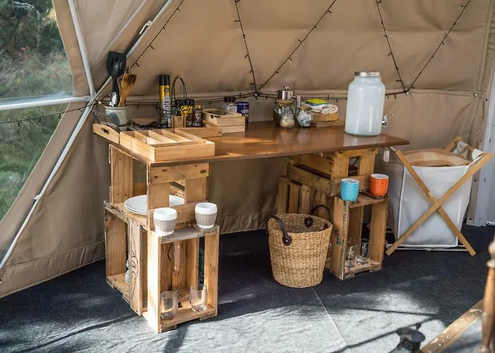 Mt Gold Glamping Luxury tent Wanaka